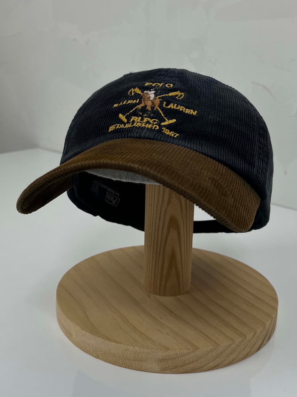 폴로 랄프로렌 코듀로이 루스티카 엠브로이더리 볼캡 모자 상품이미지1