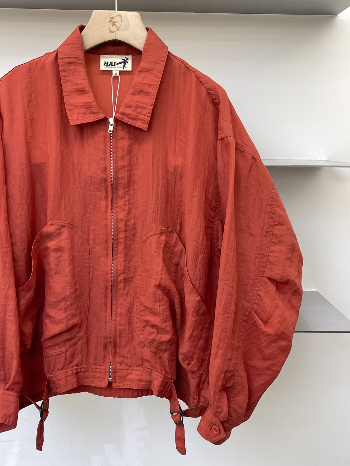 이세이미야케 하이 스포츠 80s 나일론 봄버 자켓 상품이미지4