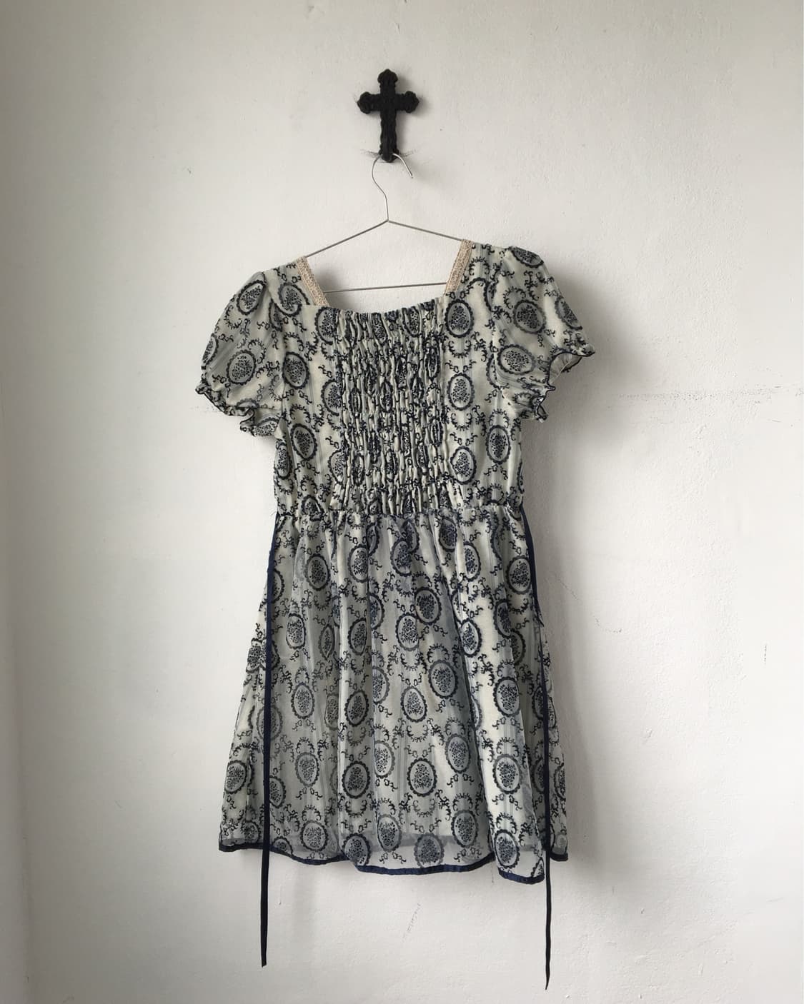 Axes femme ornament pattern dress 상품이미지3
