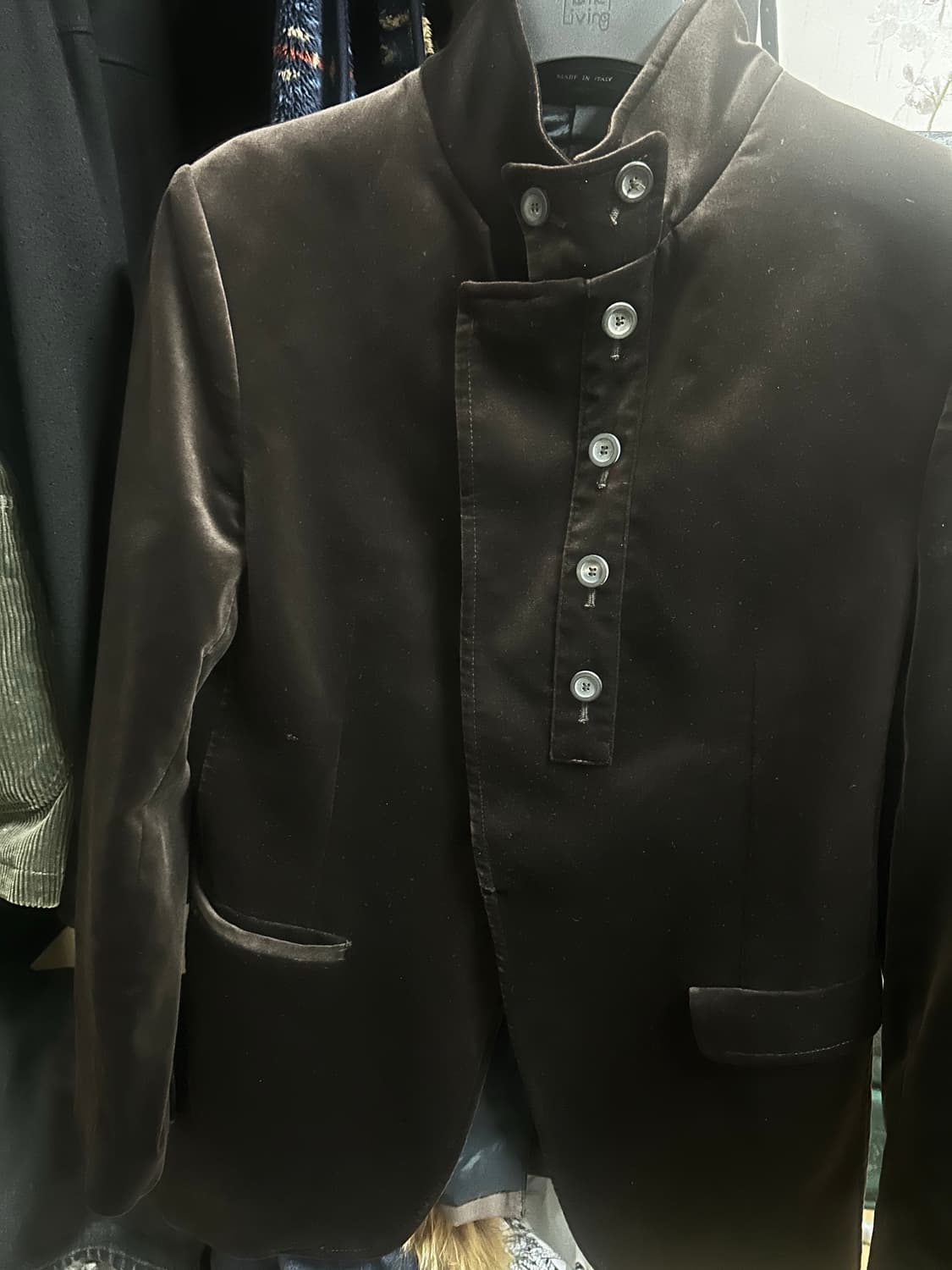 엠포리오 아르마니 벨벳 자켓 상품이미지1