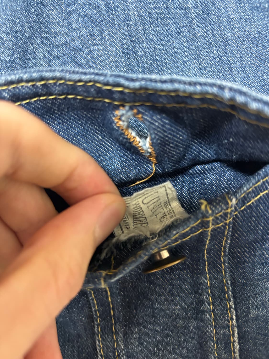 70s Lee 101j 트러커 데님 자켓 상품이미지5