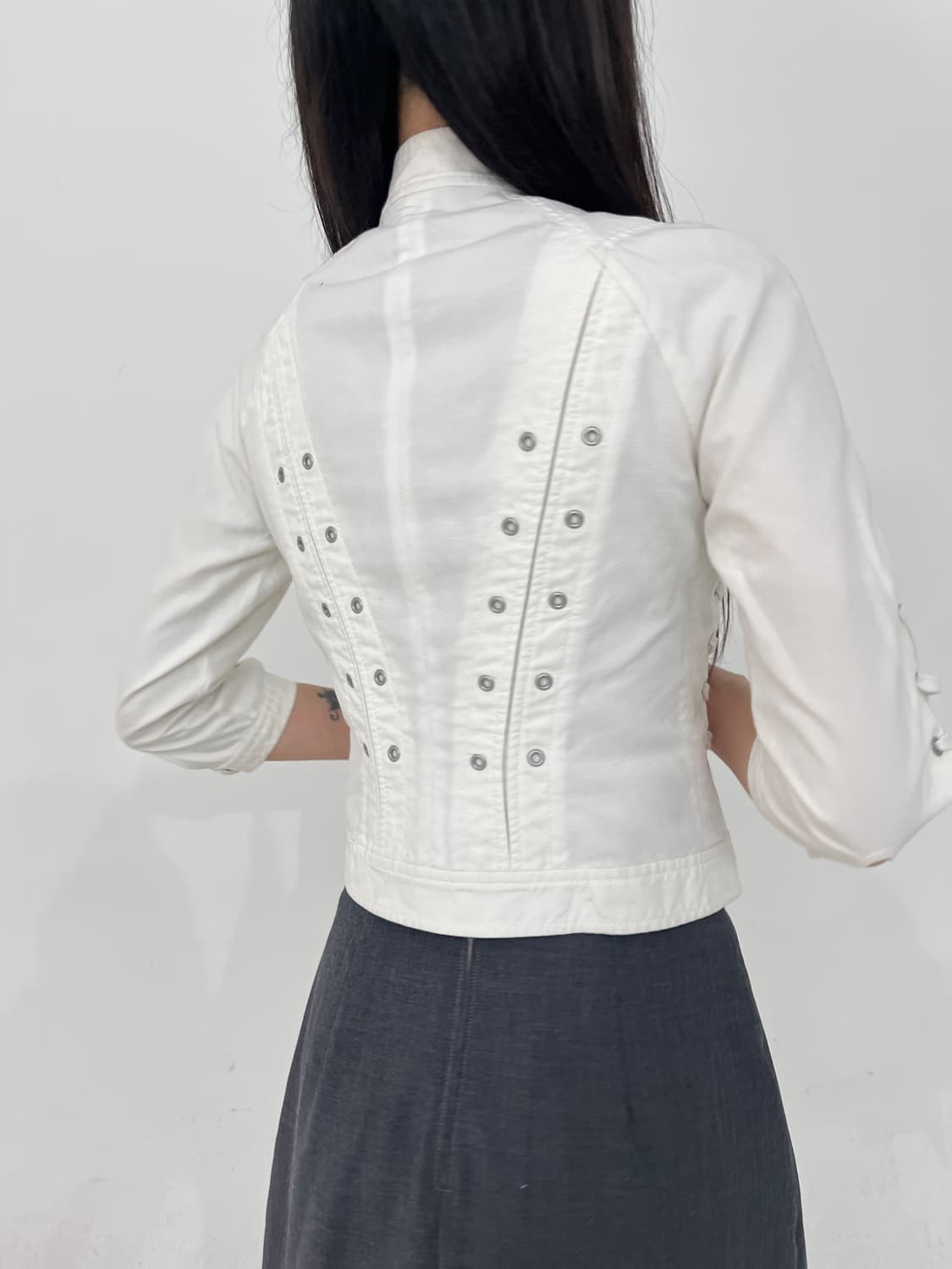 Armani exchange corset design zipup jk 상품이미지7