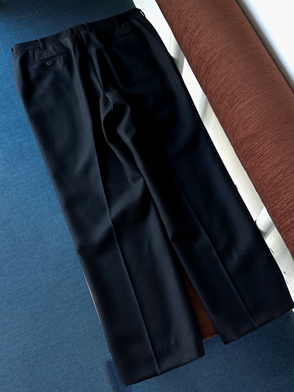 No tuck straight wool trousers 상품이미지2