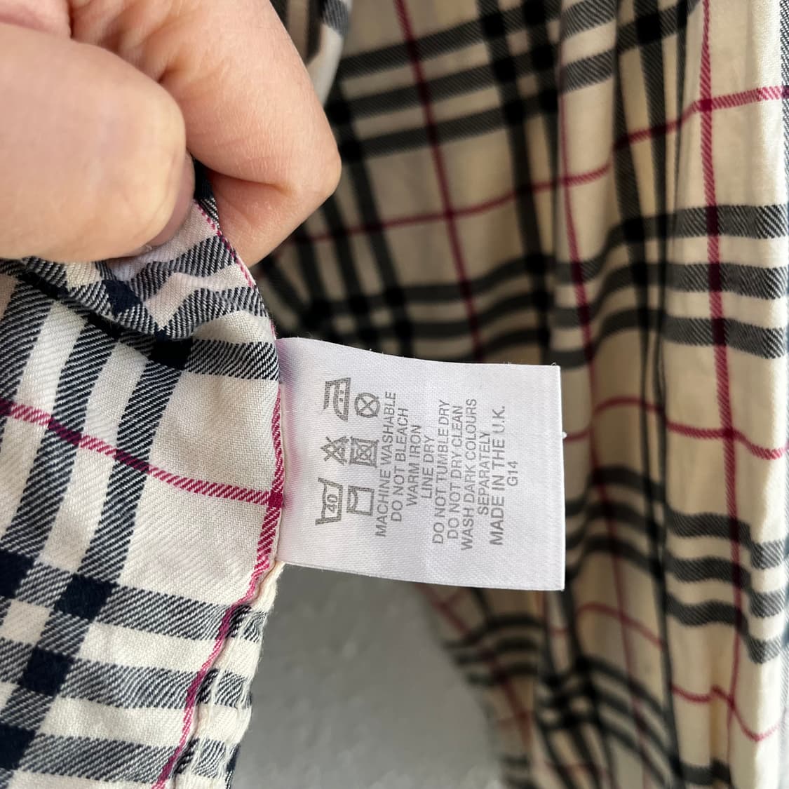 Burberry Nova Check Shirts 상품이미지6