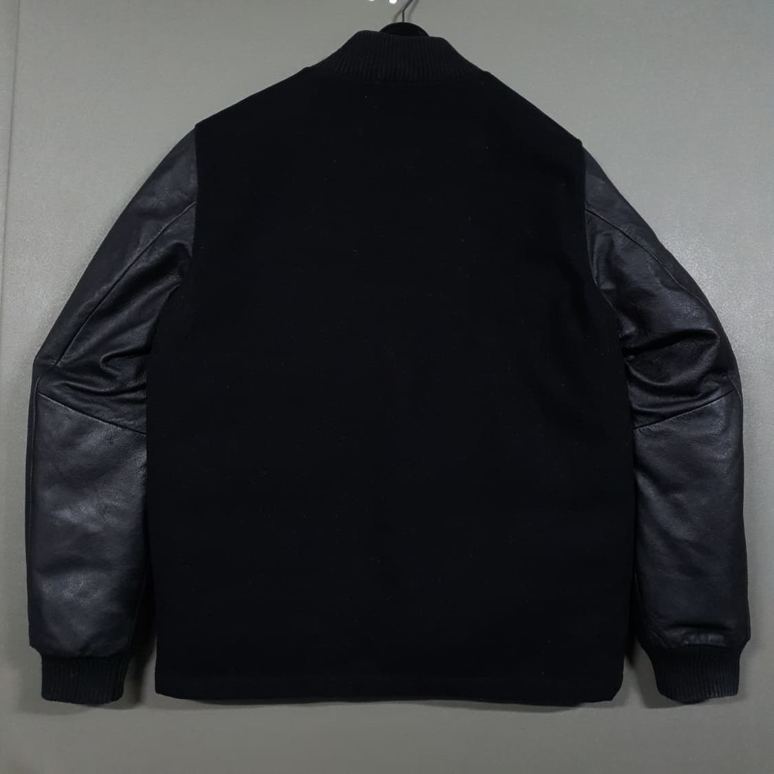 나이키 NSW 디스트로이어 구스다운 패딩 바시티 양가죽 레더 자켓 점퍼 상품이미지9