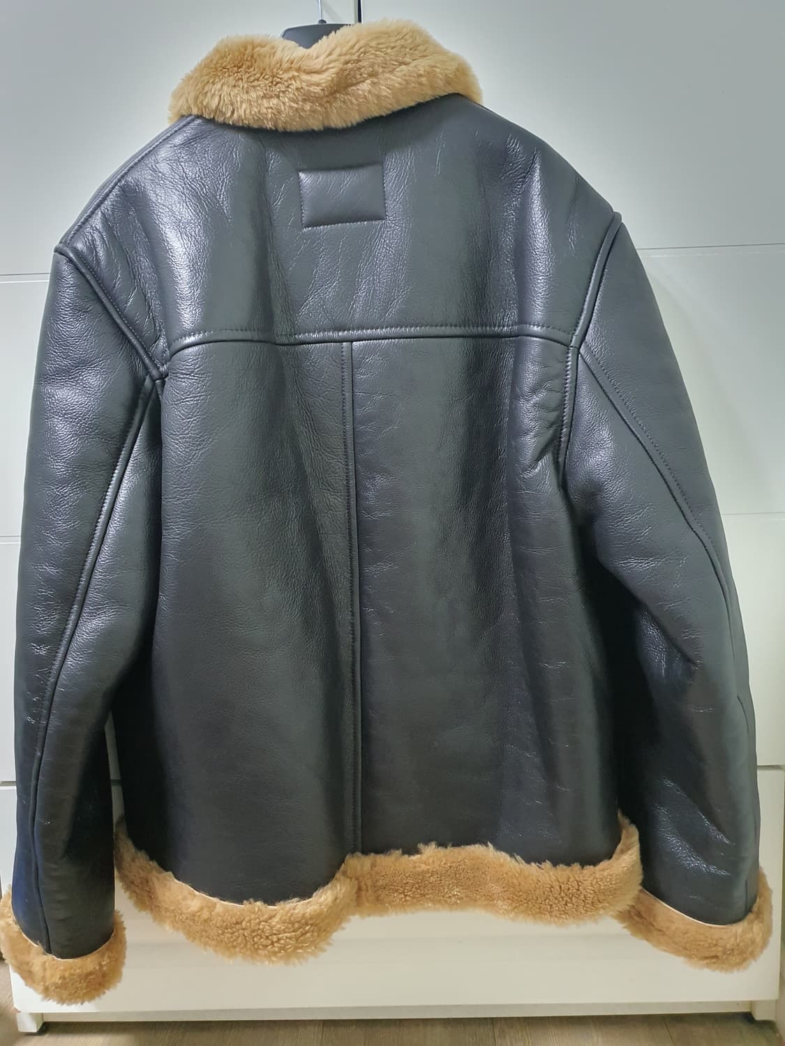 (새상품) 산드로 옴므 남성 시어링 무스탕 자켓 상품이미지5