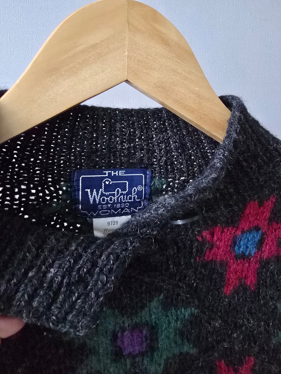 울리치 Woolrich  플라워 니트 스웨터 상품이미지3