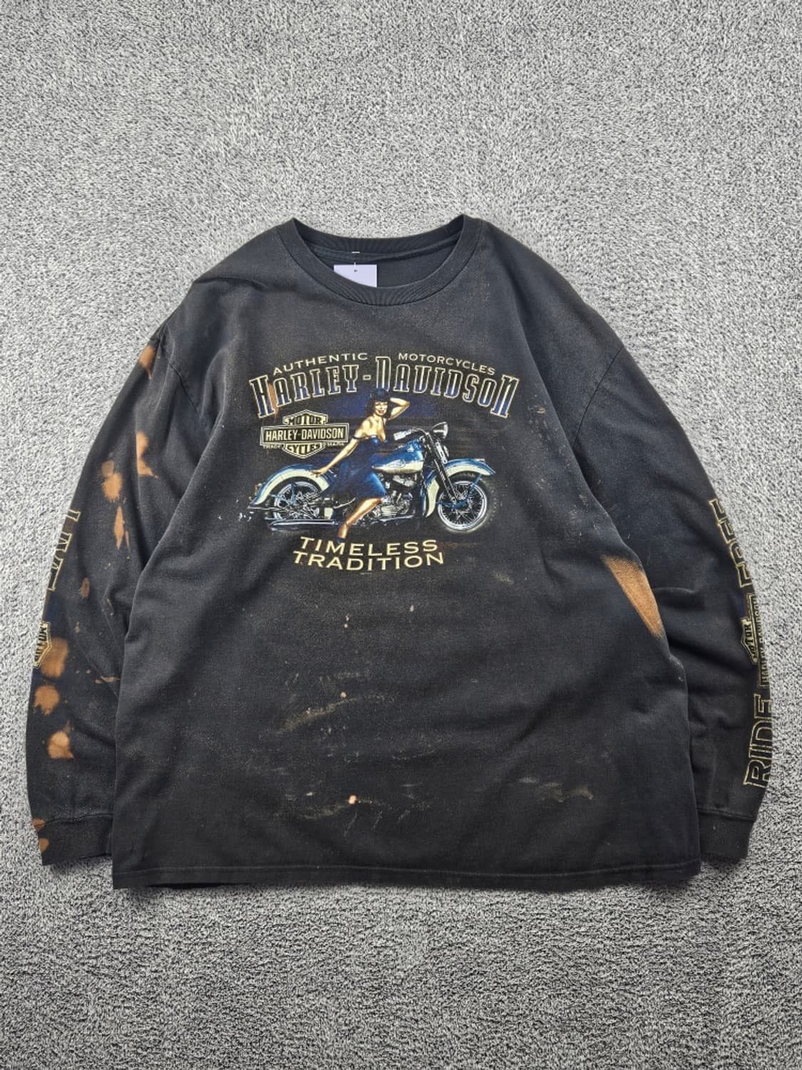 할리데이비슨 벨모어 타임리스 트레디션 롱슬리브 (XL추정) / 11524 상품이미지1