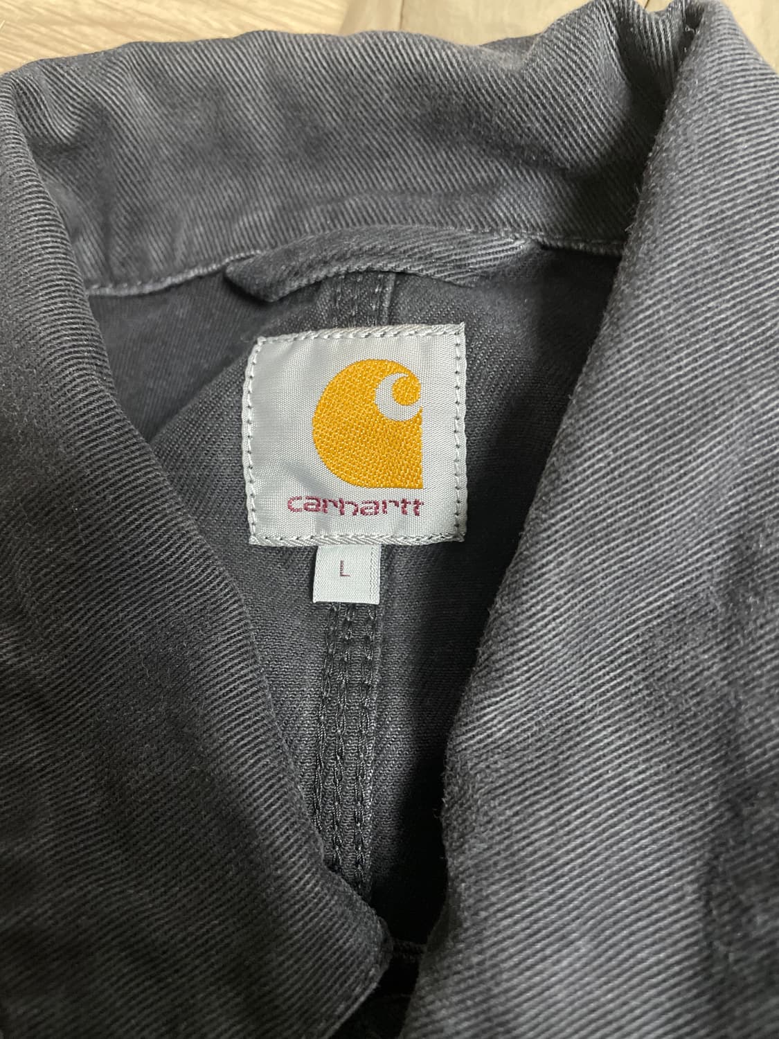 칼하트wip 미시건 초어코트 블랙 L 상품이미지5