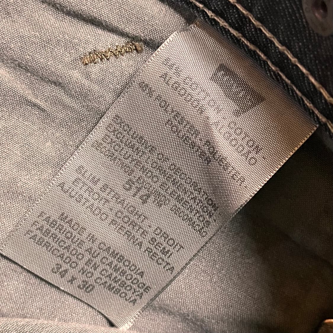 리바이스 514 데님팬츠 W34 L30 상품이미지5