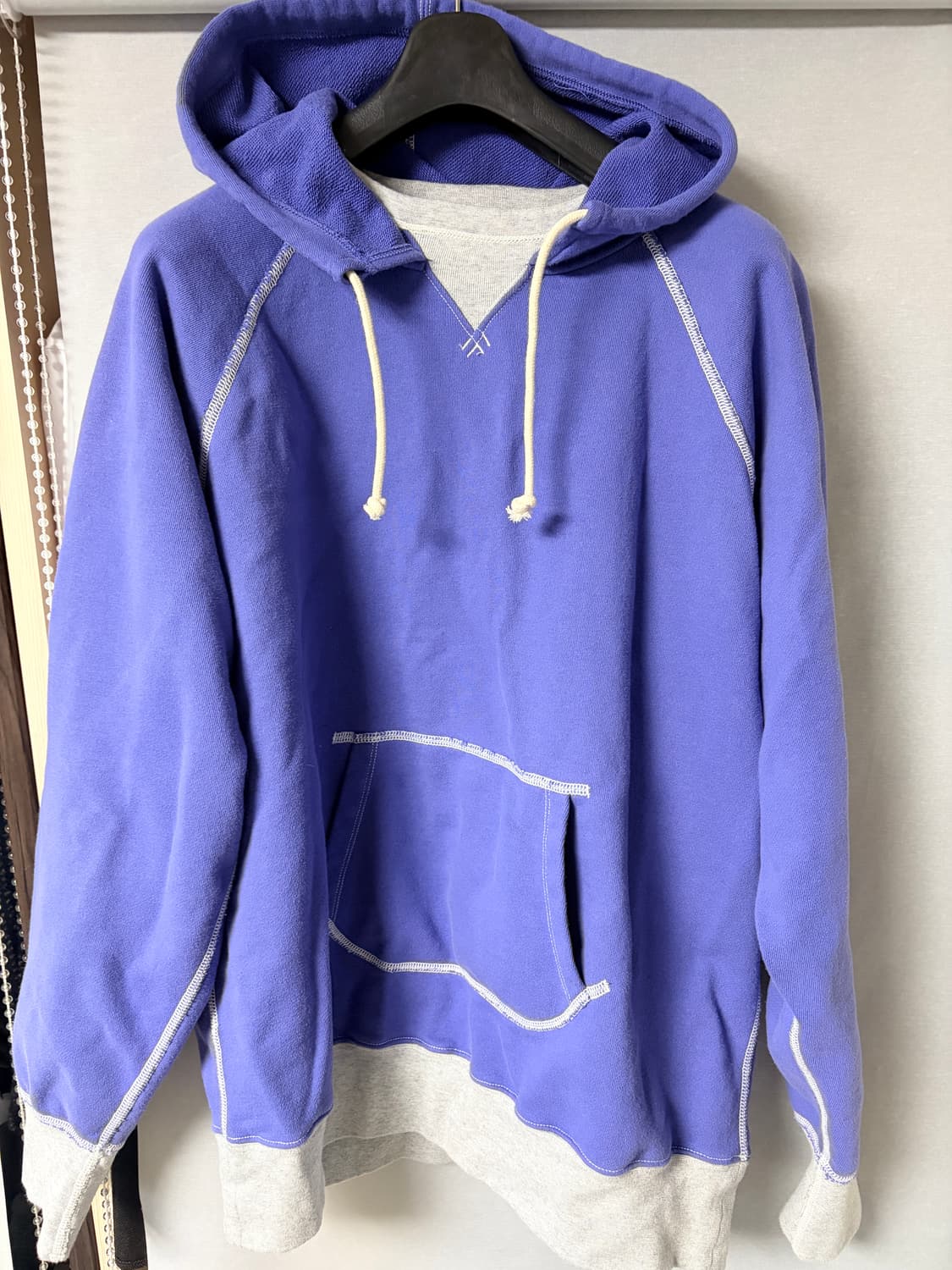 카키스 후드티 퍼플 xl 상품이미지1