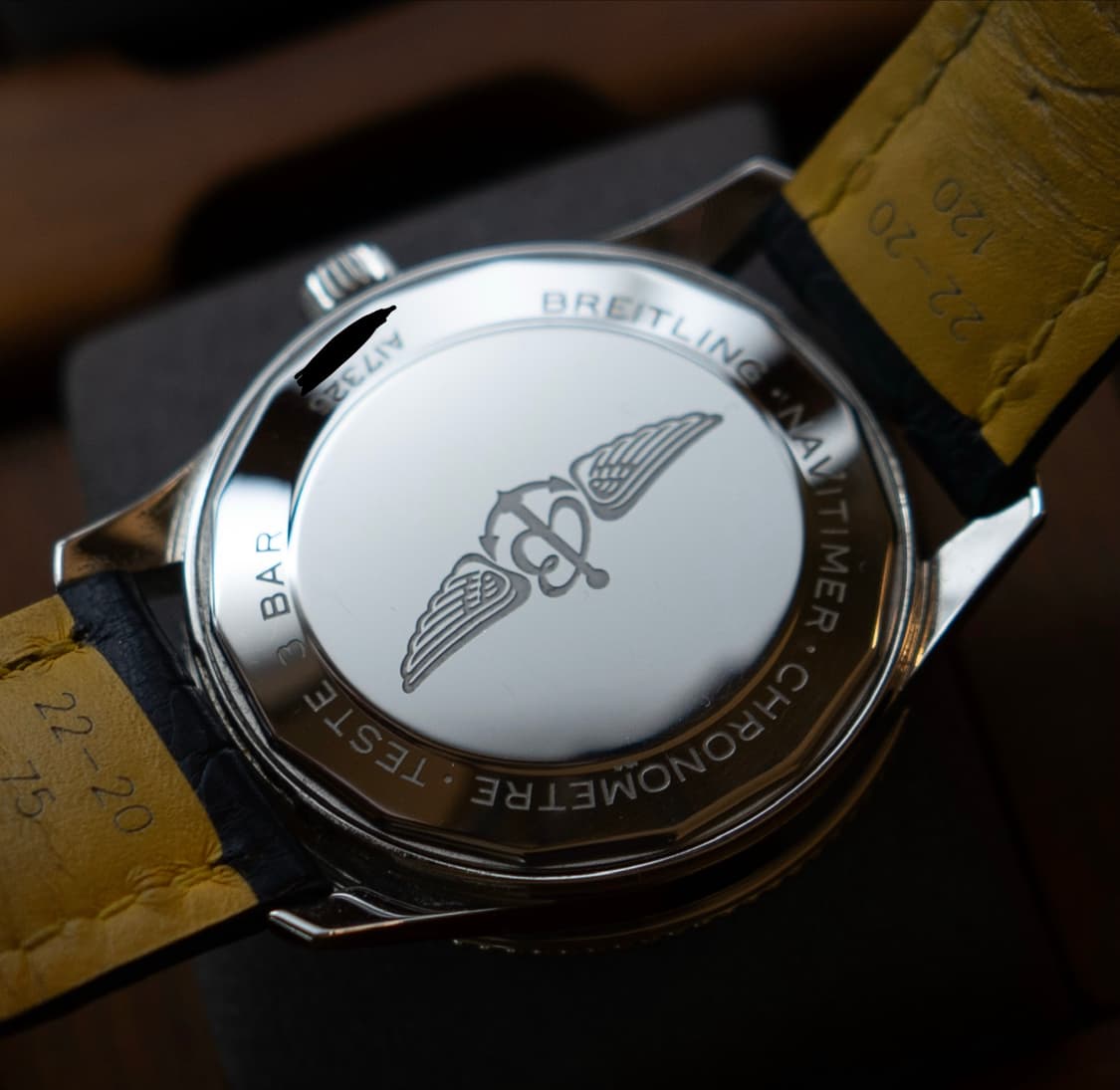 브라이틀링 네비타이머 논크로노 41 청판 오토매틱 시계 상품이미지2