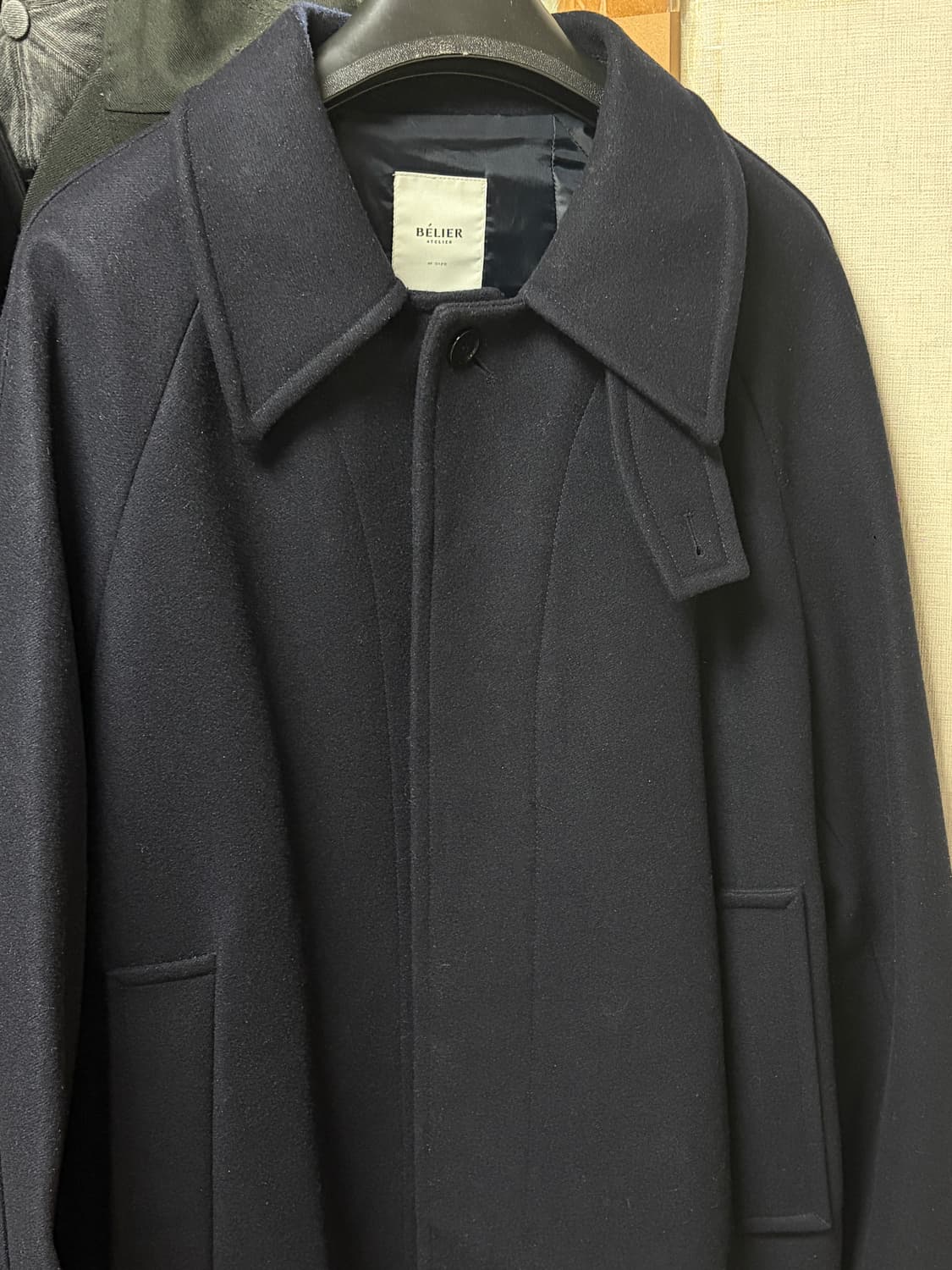 벨리에 22fw 발마칸 다크네이비M 상품이미지1