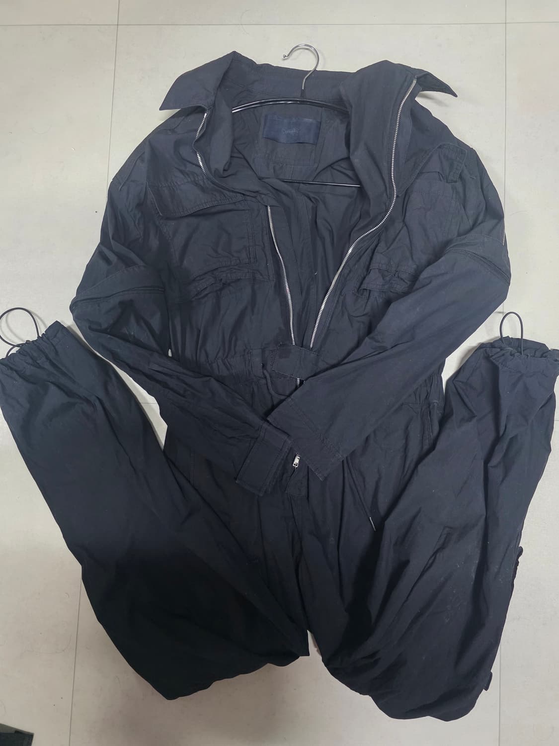 준지 점프수트 블랙 44(95)사이즈 상품이미지2