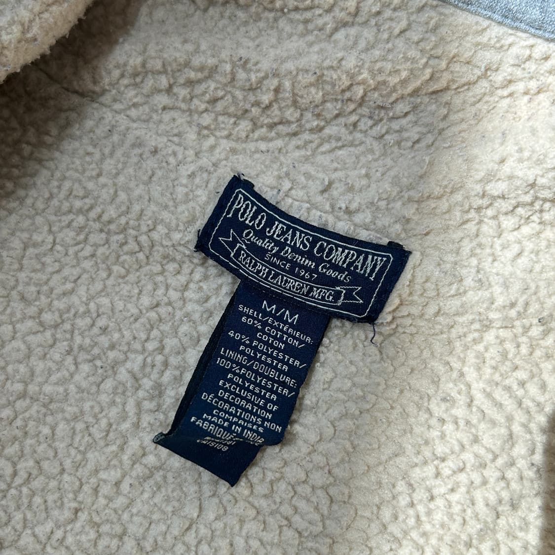 폴로 랄프로렌 진스 코튼 기모 집업 상품이미지7