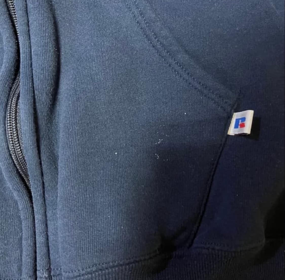 Russell Athletic 러셀 후드집업 네이비 L 상품이미지4