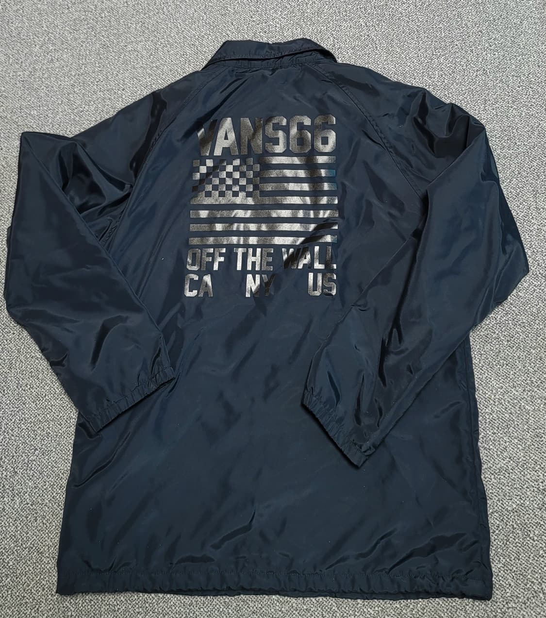 반스 코치 자켓 블랙 L 상품이미지2