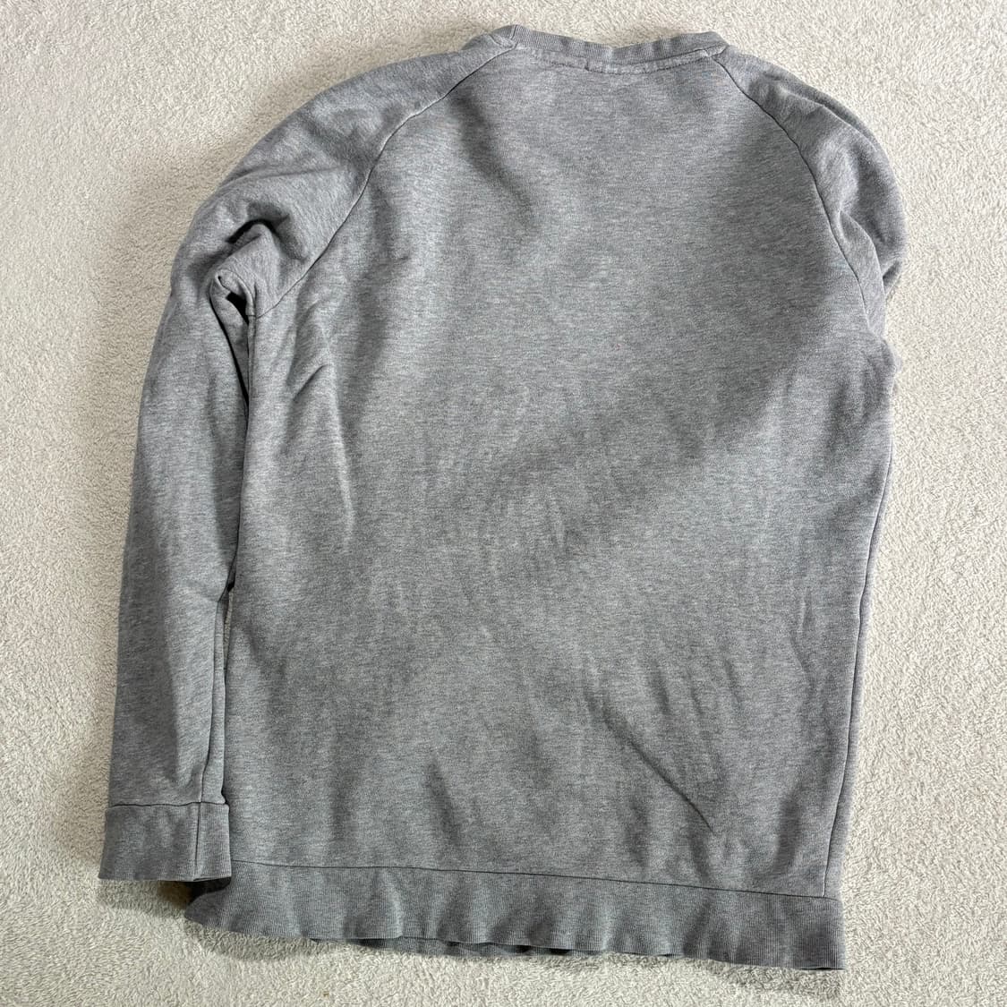 아디다스 파이어버드 그레이 스몰로고 맨투맨 상품이미지4