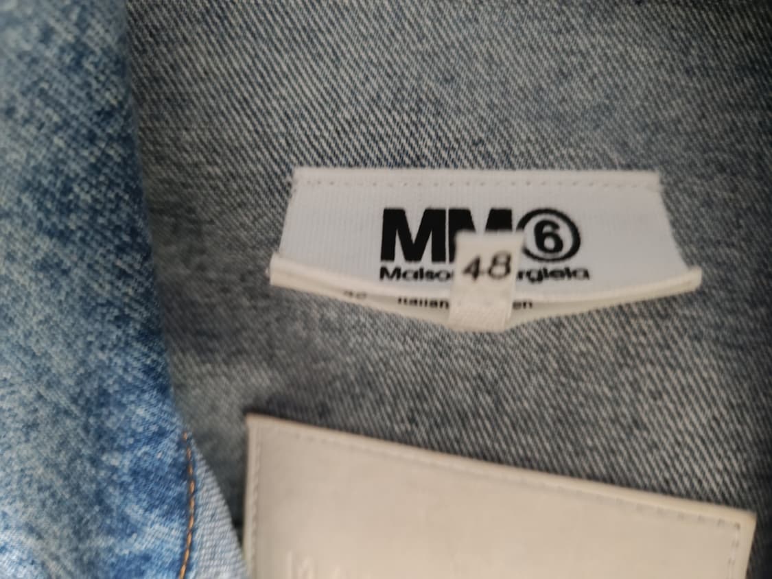 mm6 디스트레스 데님 자켓 상품이미지5