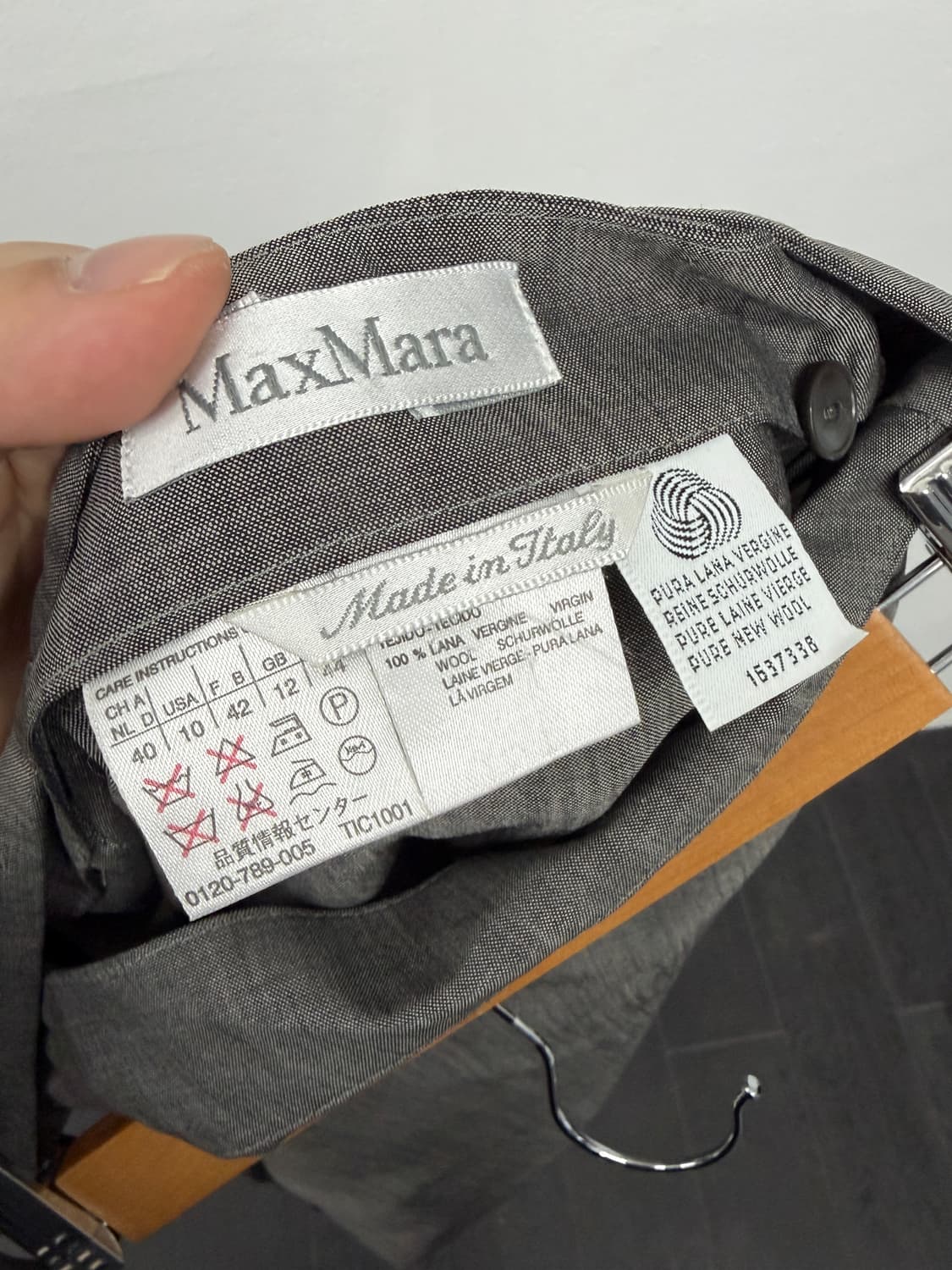 막스마라 랩 스커트  상품이미지8