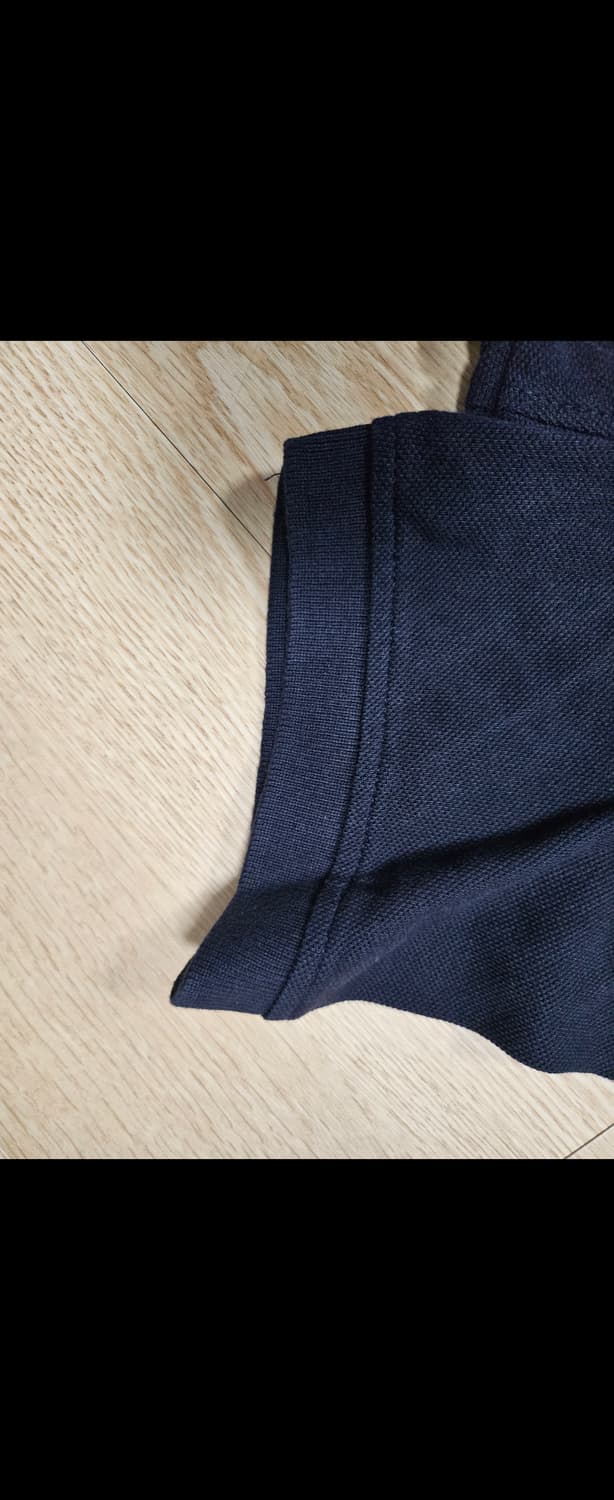 자라 블랙 헨리넥 카라 티셔츠 L 상품이미지4