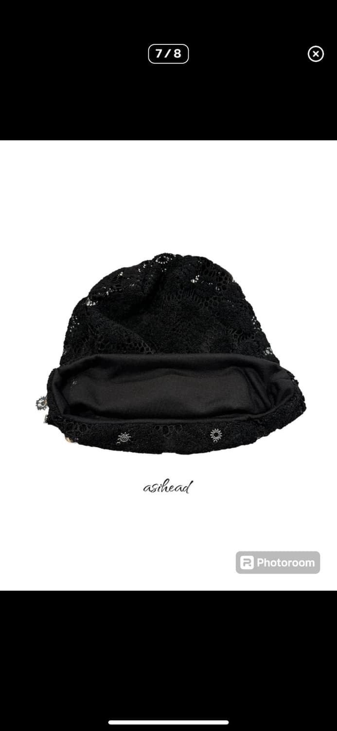 팬던트 레이스 핸드메이드 롱 비니 상품이미지7