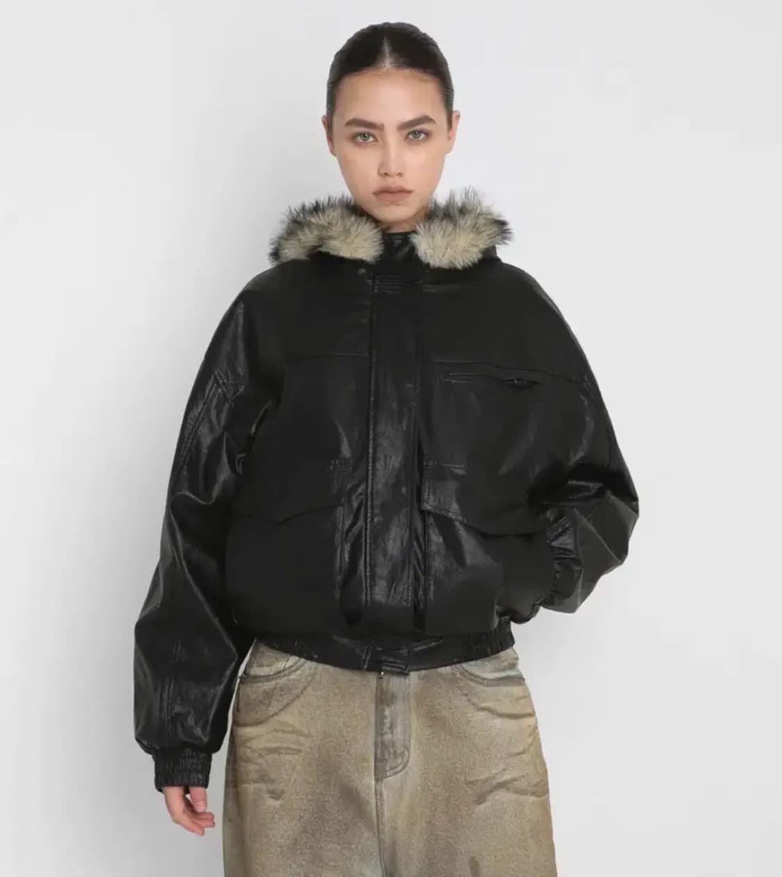 샌드릭 퍼자켓 라이트옐로우 상품이미지1