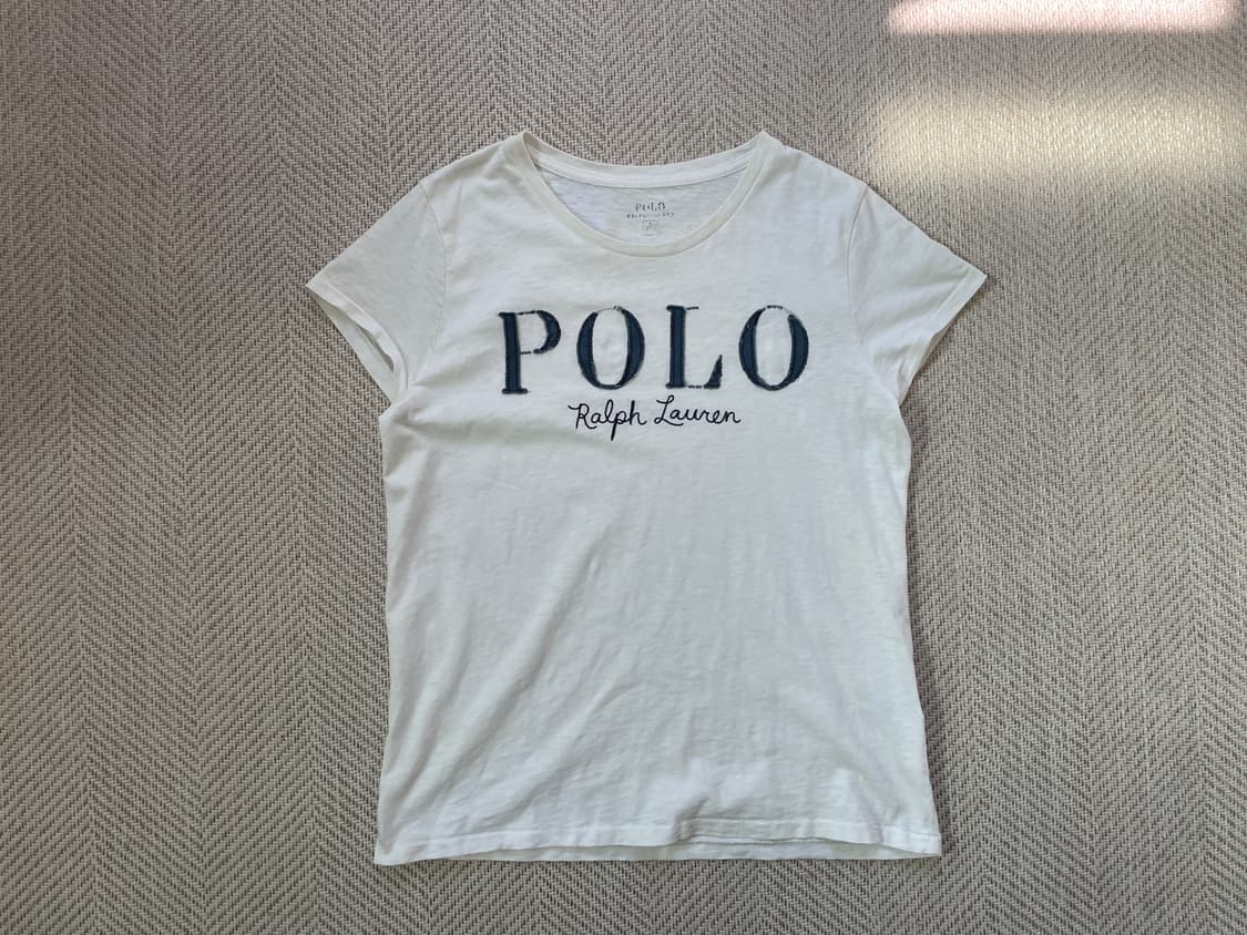 Polo 폴로 랄프로렌 디스트로이드 로고 반팔티셔츠 상품이미지1