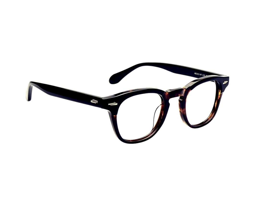 패치워크46사이즈 블랙/마호가니 상품이미지2