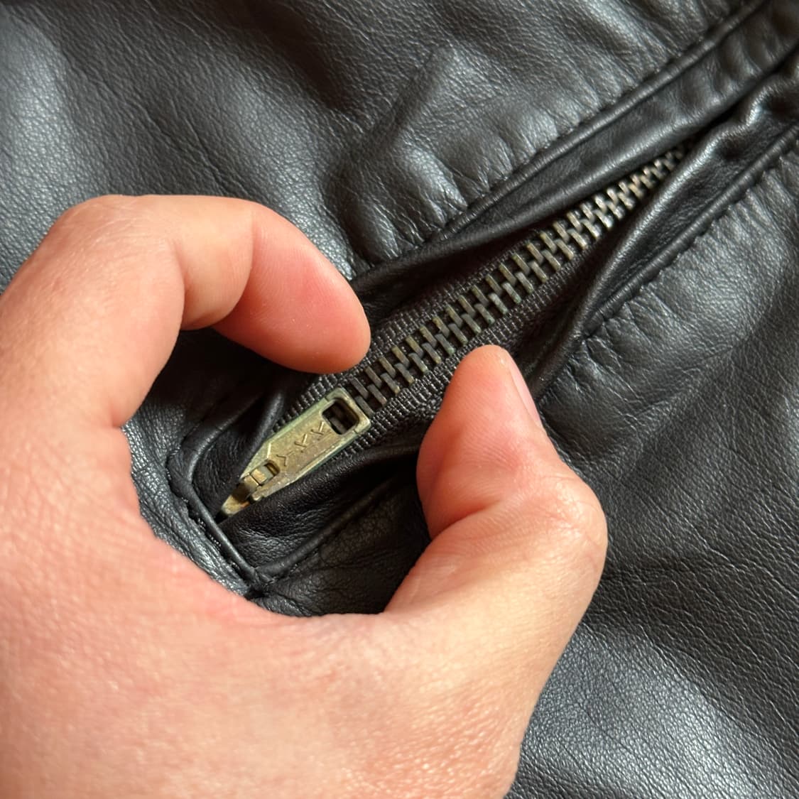 Revive cow-hide leather car coat 상품이미지7