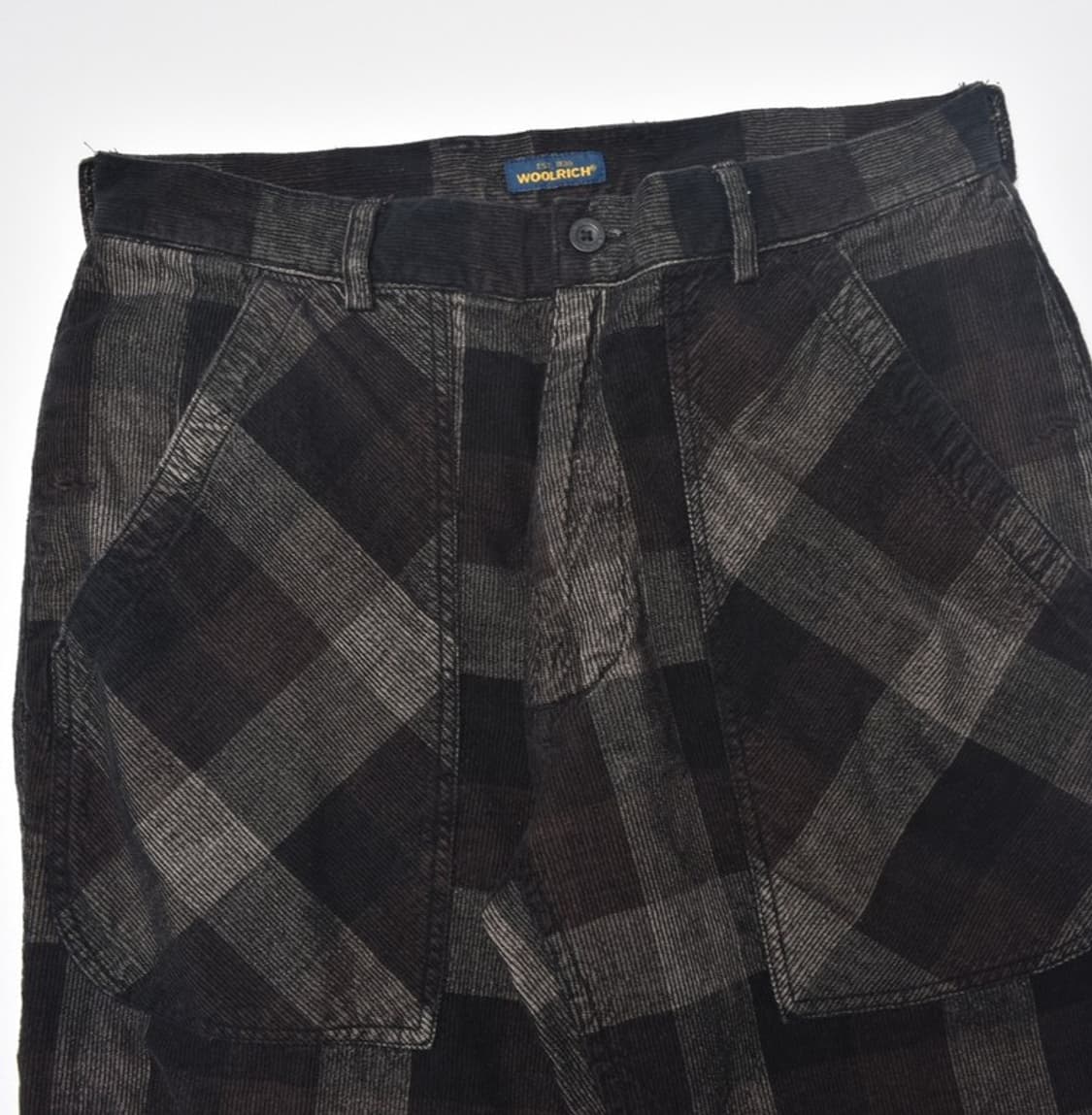 울리치 빈티지 구제 코듀로이 체크 바지 팬츠 L M25062420 상품이미지3