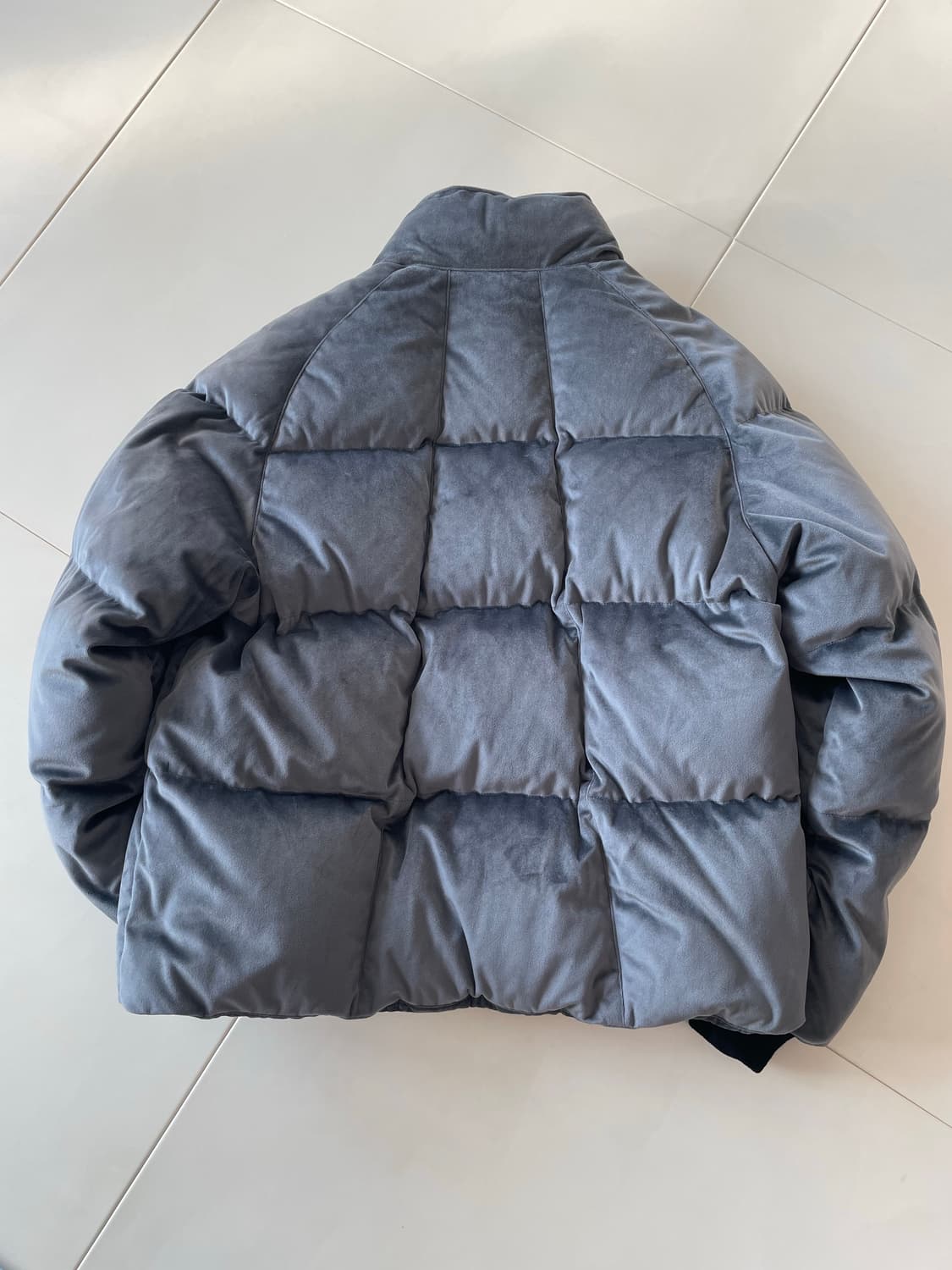 언어펙티드 벨루어 푸퍼 다운 패딩 M 이동휘 벨벳 상품이미지3