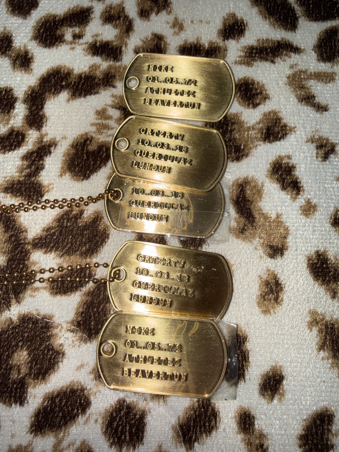 코르테이즈 도그 태그 corteiz crtz dog tag 상품이미지5