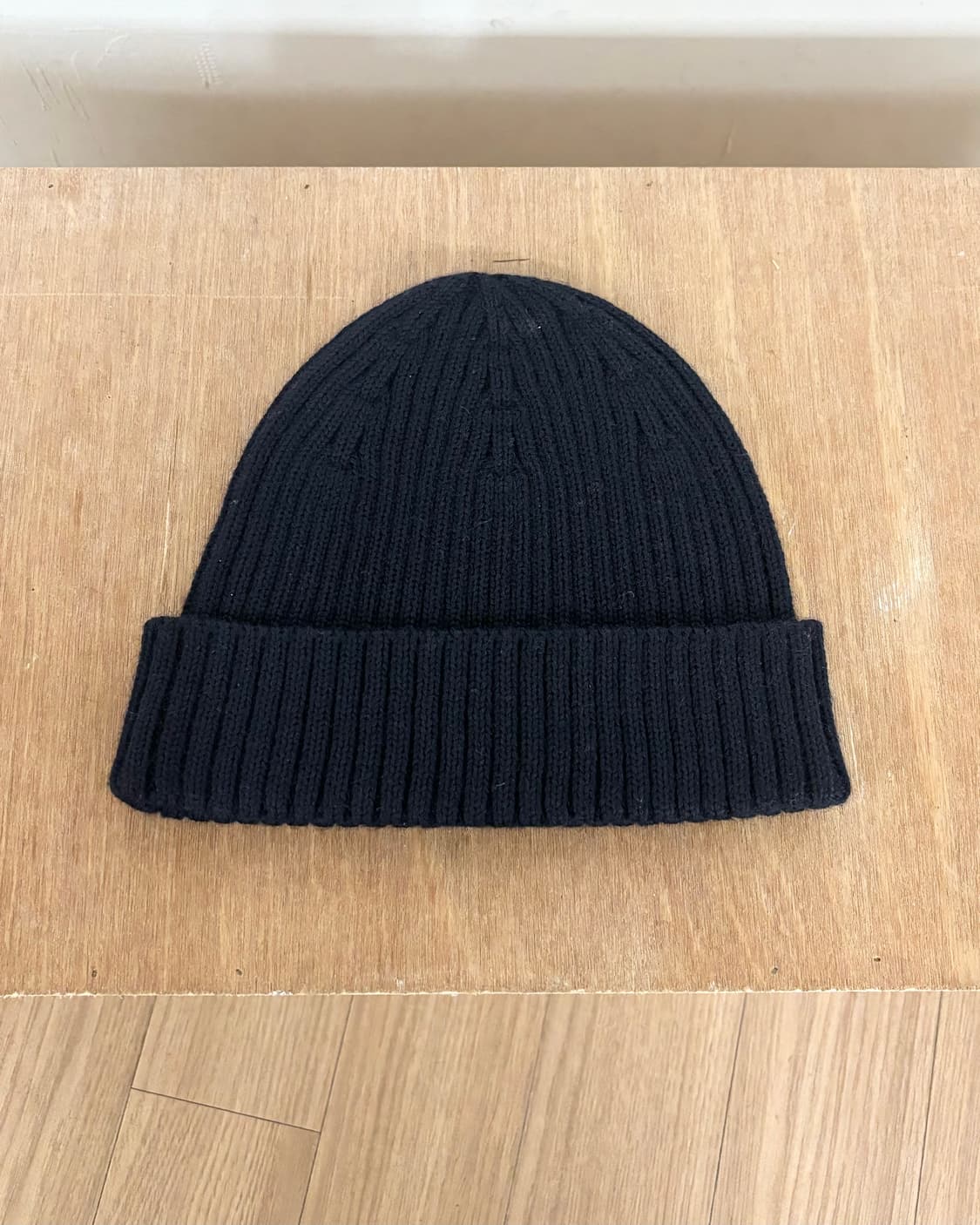 메종 키츠네 네이비 블루 헤드 울 비니 상품이미지3