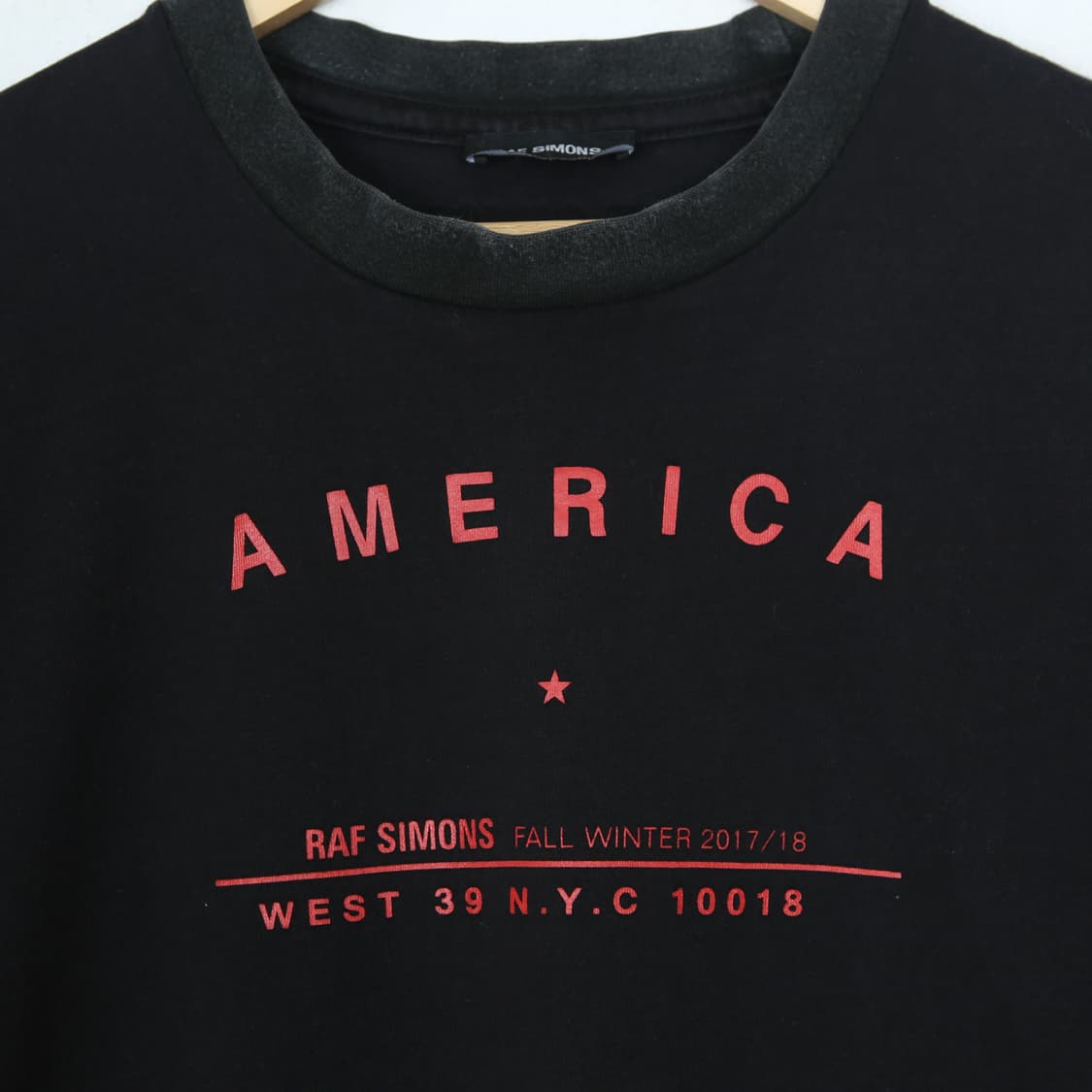 라프시몬스 아메리카 투어 반팔 상품이미지3