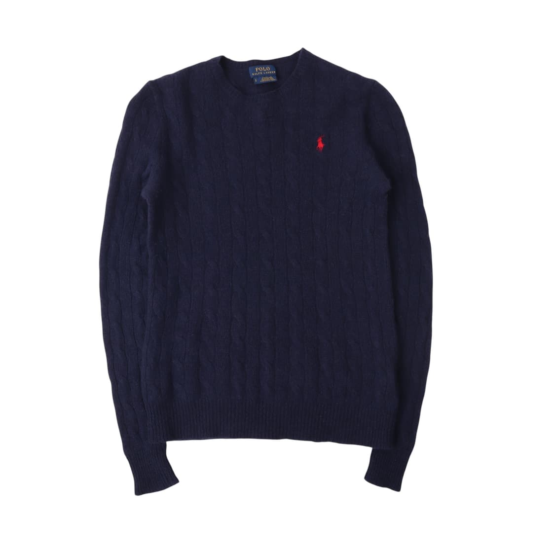 폴로 랄프로렌 네이비 울 캐시미어 니트 상품이미지1