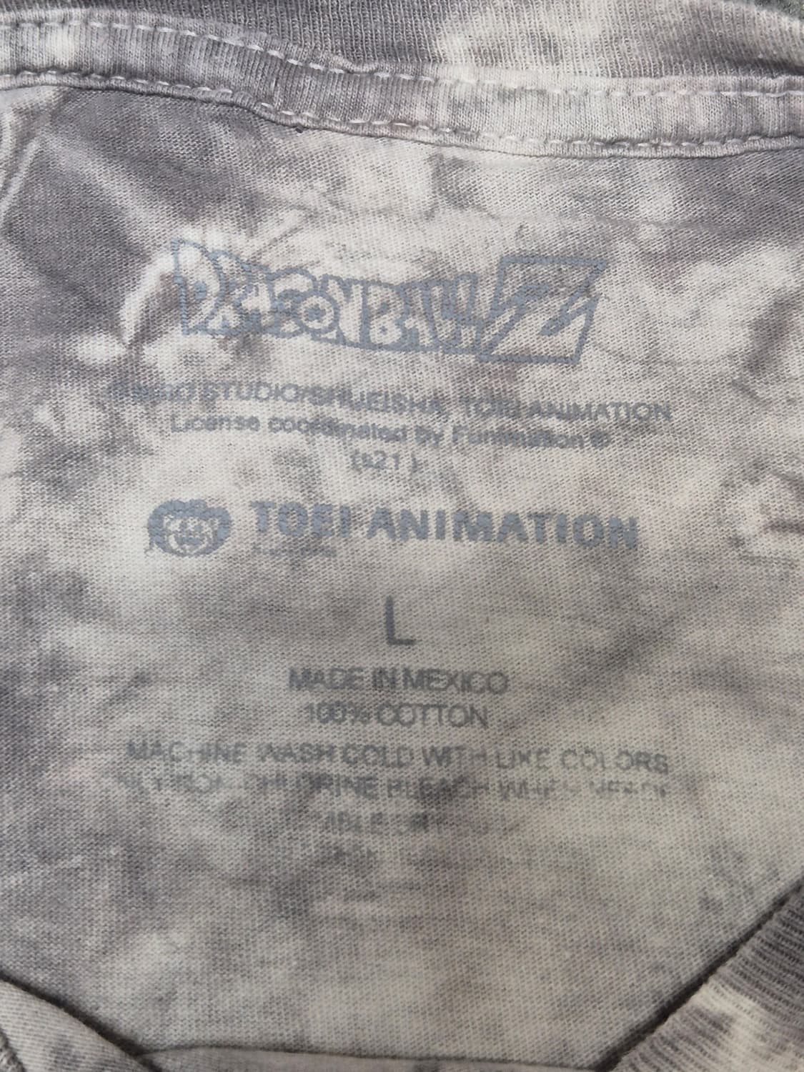 [L,실측XL] 드래곤볼 오피셜 티셔츠 -215 상품이미지3