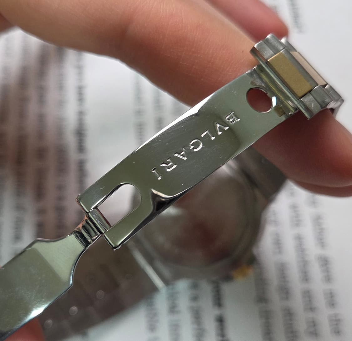 불가리 디아고노 스쿠버 SD38SG 18k 콤비 38mm 오토매틱 브레이 상품이미지9