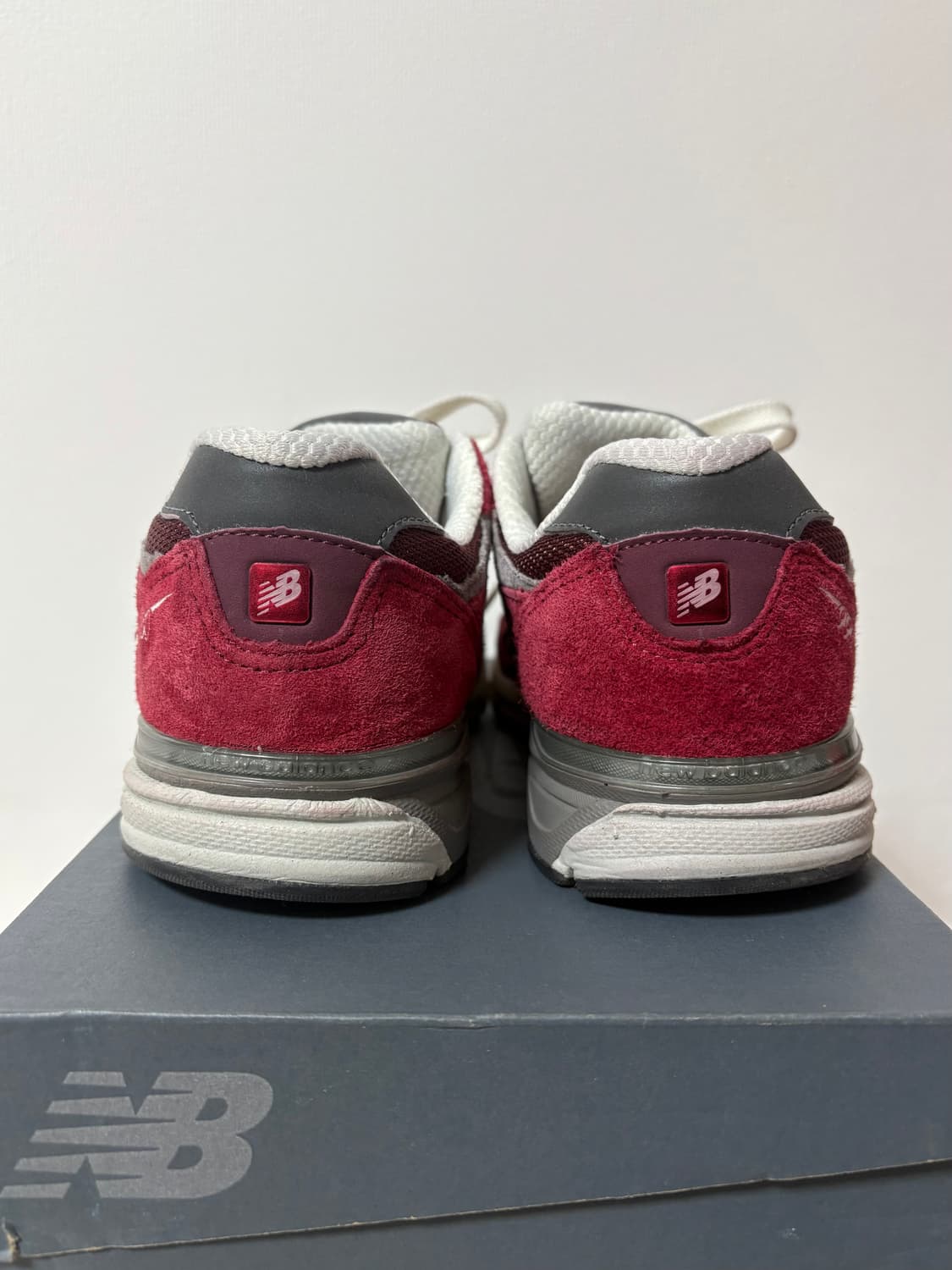 뉴발란스 990v3 MIU 스칼렛 마블헤드 (GS) 상품이미지4