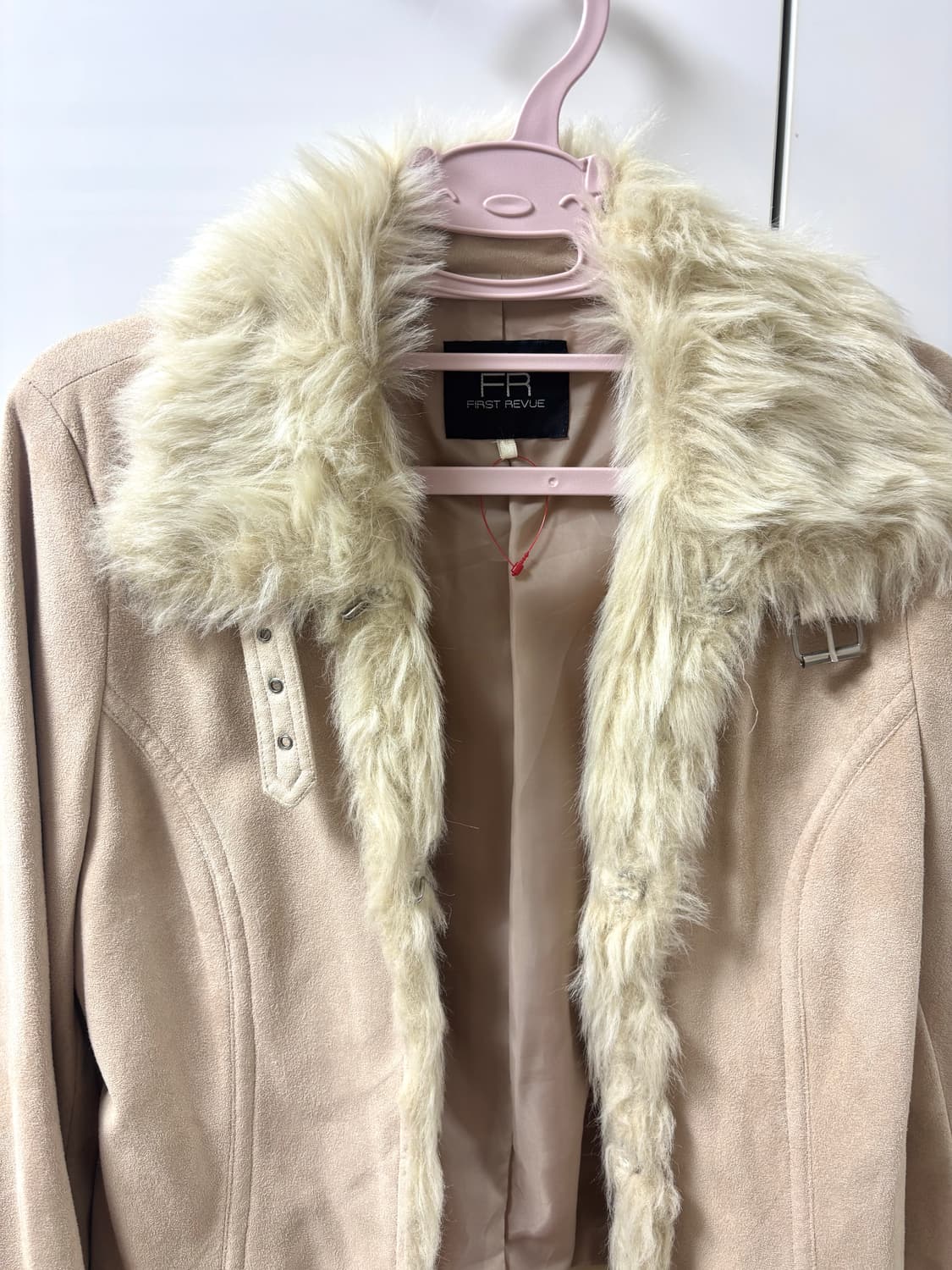 빈티지 베이지 무스탕 자켓 상품이미지2