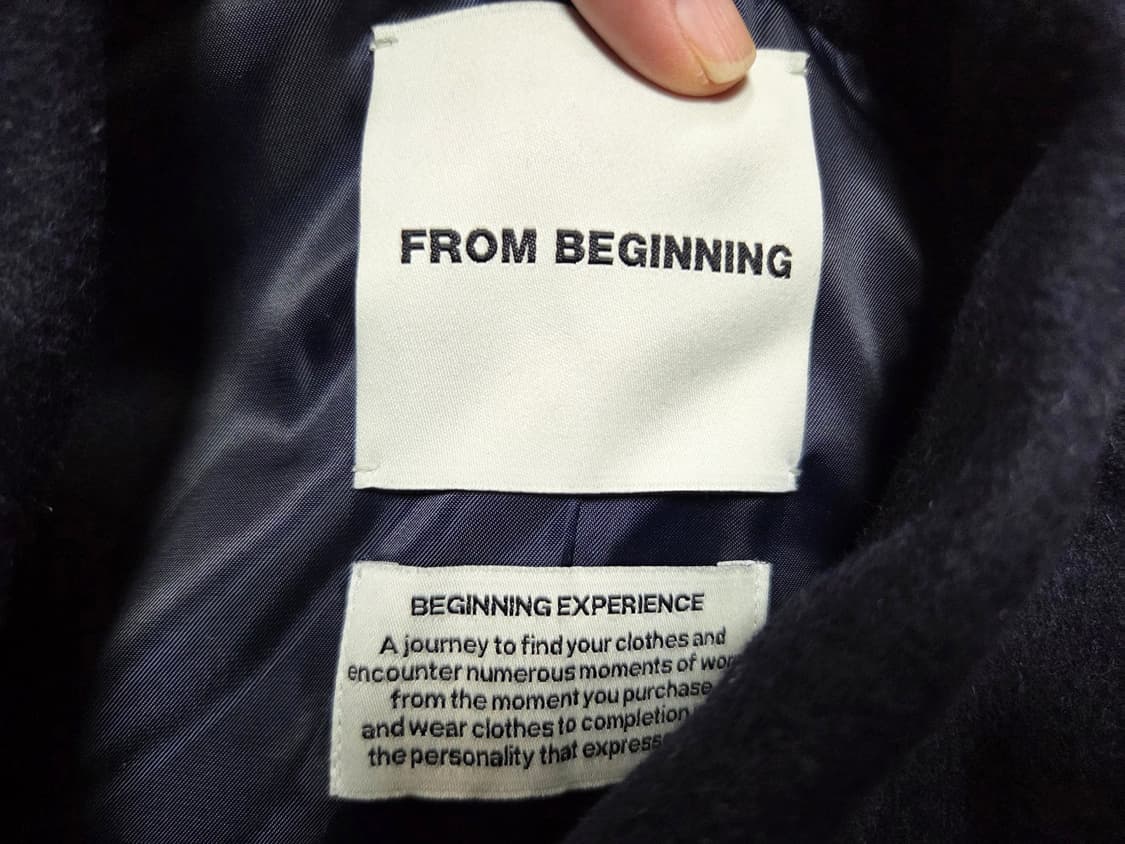프롬비기닝(From Beginning) 포켓 집업울자켓 새상품  상품이미지7