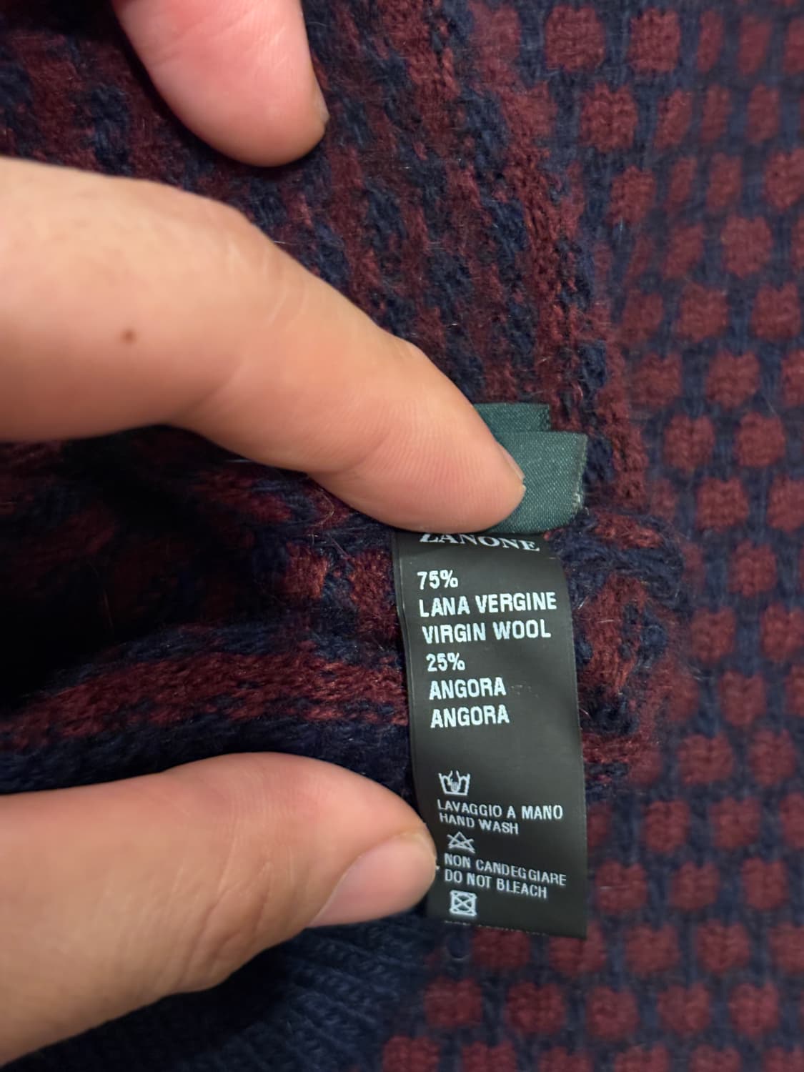 Zanone 자노네 앙고라 울 숄카라 니트 상품이미지5