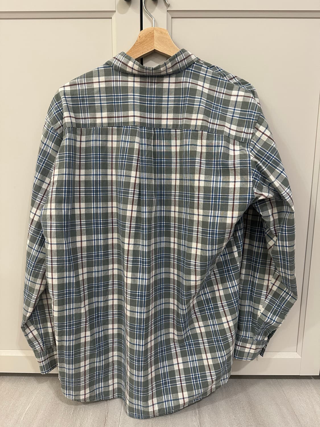 90s 스투시 체크셔츠 MADE IN USA 상품이미지2