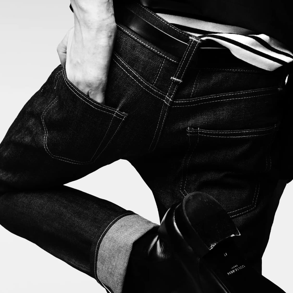 생로랑 SS13 로우 데님 진 상품이미지1