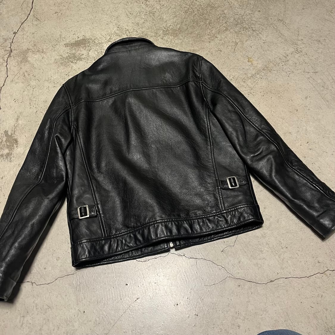 빈티지 올드 소가죽 자켓 상품이미지3