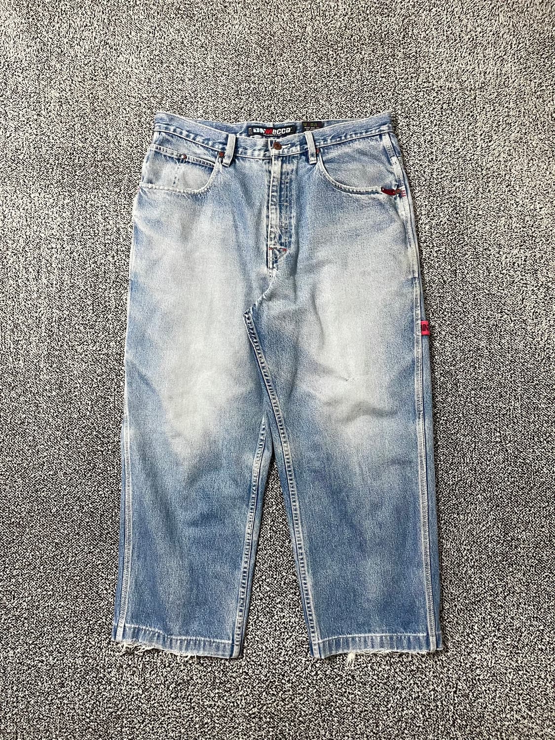 빈티지9. DN MECCA 루즈핏 청바지 데님팬츠 스트랩 포인트 상품이미지1