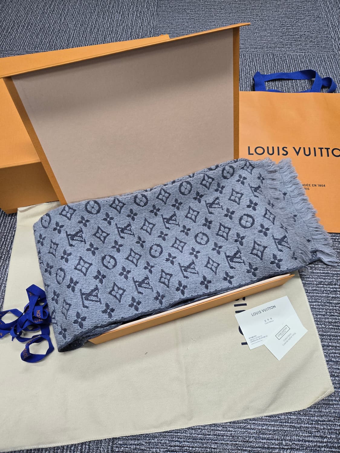 [특가][정품]루이비통 리버스 모노그램 머플러 상품이미지1