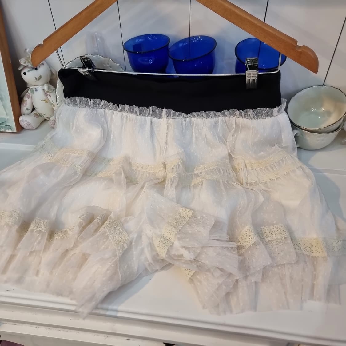 레이스 튤 큐롯팬츠 상품이미지2