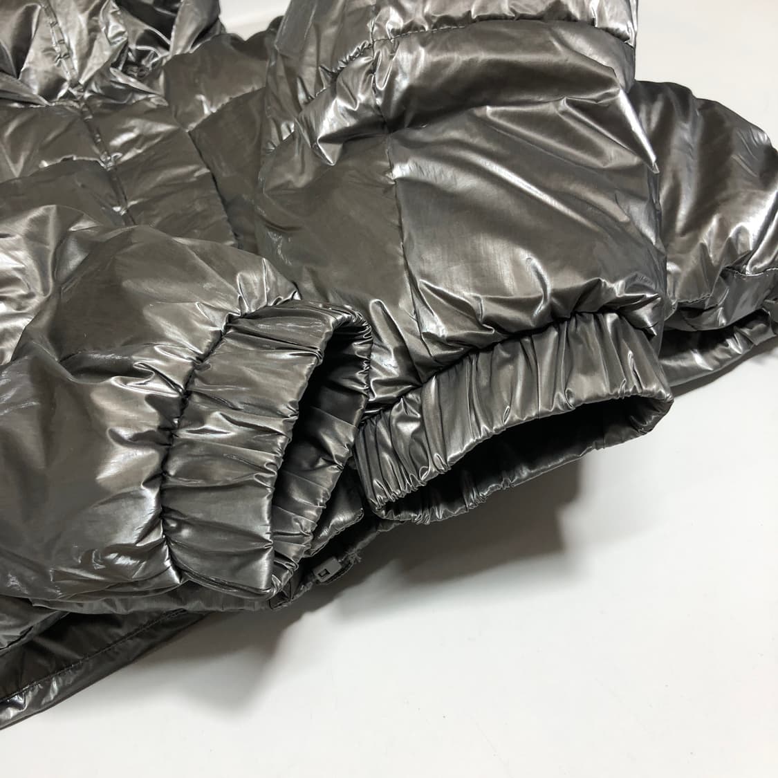 자라 글로시 윈드프로텍션 크롭 패딩 s 상품이미지5