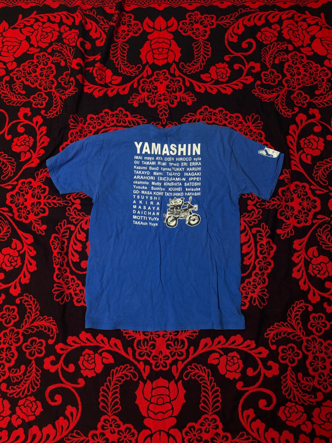 90s 프룻오브더룸 "yamashin" 바이크 티셔츠 상품이미지1
